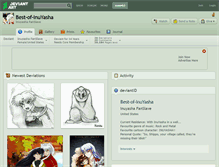 Tablet Screenshot of best-of-inuyasha.deviantart.com