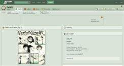 Desktop Screenshot of dagitt.deviantart.com