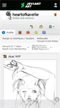 Mobile Screenshot of heartofkavelle.deviantart.com