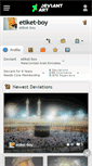Mobile Screenshot of etiket-boy.deviantart.com