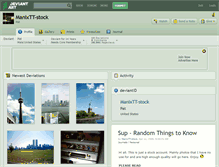 Tablet Screenshot of manixtt-stock.deviantart.com