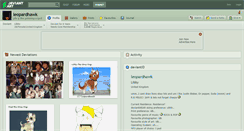 Desktop Screenshot of leopardhawk.deviantart.com