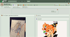 Desktop Screenshot of harukiri-kun.deviantart.com