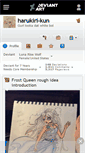Mobile Screenshot of harukiri-kun.deviantart.com