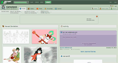 Desktop Screenshot of correctorai.deviantart.com