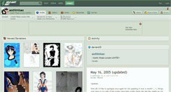 Desktop Screenshot of aoshimisao.deviantart.com