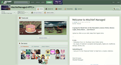 Desktop Screenshot of mischiefmanaged-hpfc.deviantart.com
