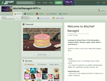 Tablet Screenshot of mischiefmanaged-hpfc.deviantart.com