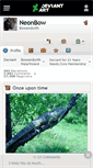 Mobile Screenshot of neonbow.deviantart.com