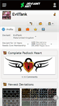 Mobile Screenshot of eviltank.deviantart.com