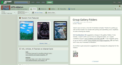 Desktop Screenshot of mtg-alters.deviantart.com