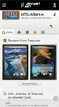 Mobile Screenshot of mtg-alters.deviantart.com