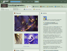 Tablet Screenshot of everythingimaginable.deviantart.com