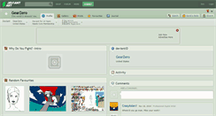 Desktop Screenshot of gearzero.deviantart.com