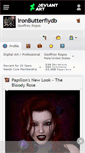 Mobile Screenshot of ironbutterflydb.deviantart.com