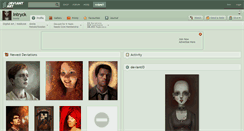 Desktop Screenshot of intryck.deviantart.com