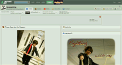 Desktop Screenshot of loveanime.deviantart.com