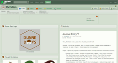 Desktop Screenshot of dunnedays.deviantart.com