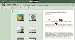 Desktop Screenshot of locke-x-celes.deviantart.com