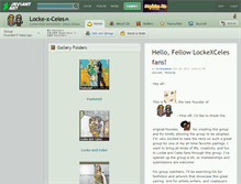 Tablet Screenshot of locke-x-celes.deviantart.com