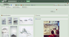 Desktop Screenshot of caradery.deviantart.com