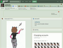 Tablet Screenshot of nekitooo.deviantart.com
