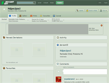 Tablet Screenshot of ndpecipoci.deviantart.com