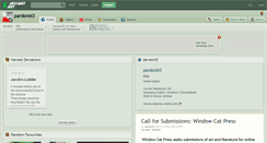 Desktop Screenshot of pardonm3.deviantart.com