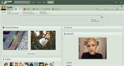 Desktop Screenshot of curlia.deviantart.com