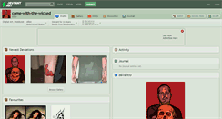 Desktop Screenshot of come-with-the-wicked.deviantart.com