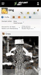 Mobile Screenshot of bing.deviantart.com