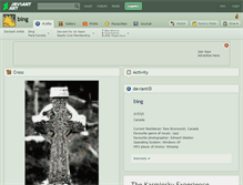 Tablet Screenshot of bing.deviantart.com