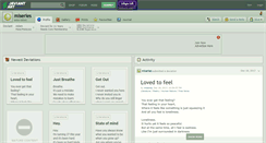 Desktop Screenshot of miseries.deviantart.com