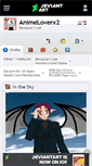 Mobile Screenshot of animeloverx2.deviantart.com
