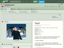 Tablet Screenshot of animeloverx2.deviantart.com