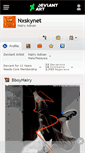 Mobile Screenshot of nxskynet.deviantart.com