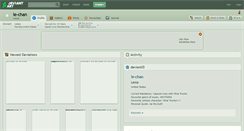 Desktop Screenshot of le-chan.deviantart.com