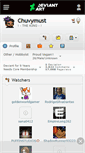 Mobile Screenshot of chuvymust.deviantart.com