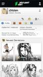 Mobile Screenshot of chisien.deviantart.com