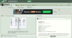 Desktop Screenshot of myromeo.deviantart.com