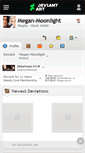 Mobile Screenshot of megan-moonlight.deviantart.com