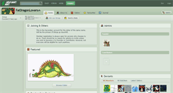 Desktop Screenshot of fatdragonlovers.deviantart.com