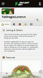 Mobile Screenshot of fatdragonlovers.deviantart.com