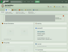 Tablet Screenshot of deviantnico.deviantart.com