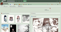 Desktop Screenshot of goldenhan.deviantart.com