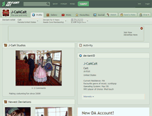 Tablet Screenshot of j-camcait.deviantart.com
