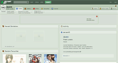 Desktop Screenshot of dzoint.deviantart.com
