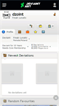 Mobile Screenshot of dzoint.deviantart.com