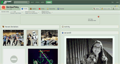 Desktop Screenshot of devioustinky.deviantart.com