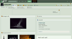 Desktop Screenshot of eclipticangel.deviantart.com